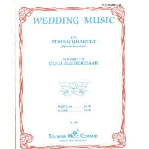  Wedding Music for String Quartet   Cello part   arranged 