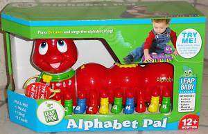 LEAPFROG RED CATERPILLAR ALPHABET PAL LEARNING TOY NEW  
