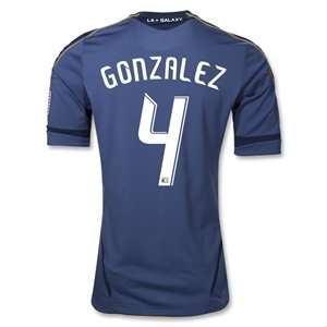  adidas LA Galaxy 2011 GONZALEZ Away Authentic Soccer Jersey 