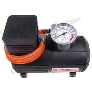 Portable Mini Auto Air Compressor Tire Inflator with Car Charger 