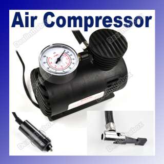 Car Auto 12V Electric Pump Air Compressor Tire Inflator  