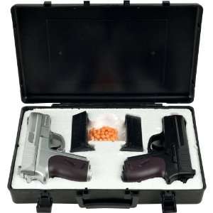   Airsoft Pistol Dueling Kit With 2 Pistols Airsoft Gun Set Sports