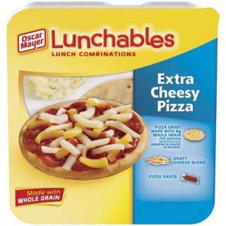 Oscar Mayer Lunchables Extra Cheese Pizza   4.5 oz. product details 