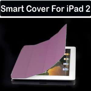 Slim pink Smart Cover Magnetic Case For Apple iPad 2  