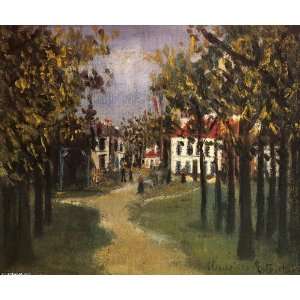   Oil Reproduction   Maurice Utrillo   32 x 26 inches  