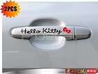 Hello Kitty Car Truck door handle Sticker Vinyl Decal