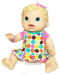  Baby Alive Changing Time Baby   Blonde Toys & Games