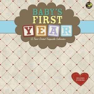  Babys First Year 2012 Wall Calendar