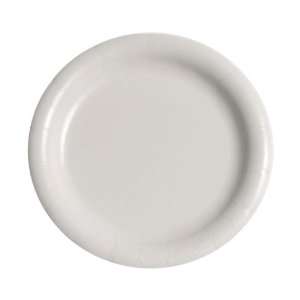 Solo HWP9W 9 White Paper Plate ( 500 Pack)  Industrial 