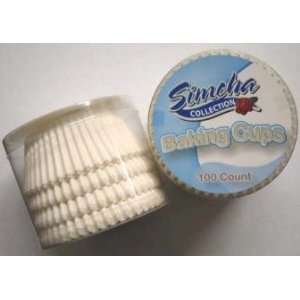  White Dairy Baking Cups. 72 Per Package, 