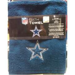 Dallas Cowboys Embroidered Bath Towel   30 x 54   Gift  