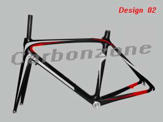 Carbonzone full Carbon frame&fork&700C Road bicycle&bike&paint color 