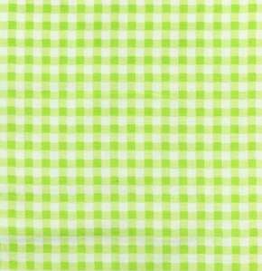 DARLA green gingham check Tanya Whelan TW18 fabric  
