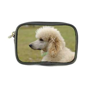 Poodle Dog Puppies Leather Coin Purse Wallet Bags Gift  