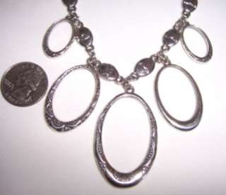 Brighton Silver Oval Engraved Pendant Charm Necklace  
