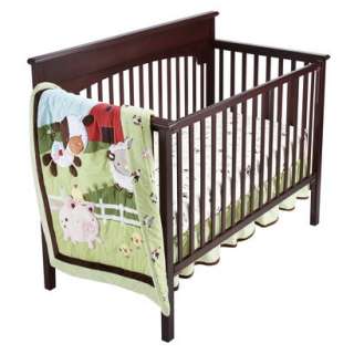 Fisher Price How Now Brown Cow Farm Friends 3pc Crib Set.Opens in a 