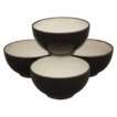 choose Nova Set of 4 Soup Bowls   Black item