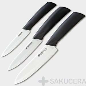 Inch Sakucera Ceramic Knife Chefs Cutlery Set Blade 