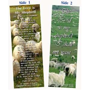  Psalm 23 Bookmark   Package of 25   The Lord Is My 