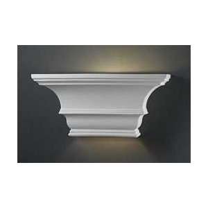  Design Group 9825 WHT Glazed Gloss White Ambiance Renaissance Shelf 