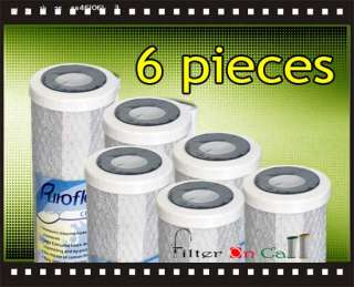 Case of 6 Reverse Osmosis Filter GE FX12P Compatible