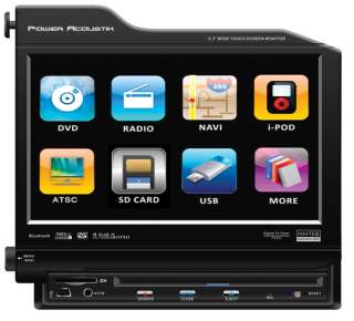   ACOUSTIK PTID 8300NRT 8.3 Touchscreen TFT LCD DVD/CD/MP3/MP4 Player