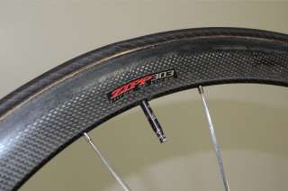 Zipp 303 carbon front wheel 650c triathlon track tubular 650  