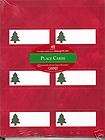 48 ct. printable Christmas Tree Place Cards New