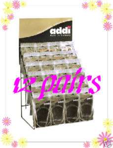 12 pairs ADDI Premium Circular Knitting Needle 40100cm  