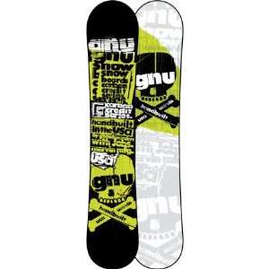  Gnu Carbon Credit BTX Series Snowboard   Wide Green, 165cm 