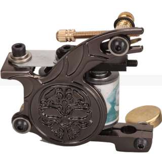 SKULL Cast Tattoo Machine Liner Shader Gun Professional  