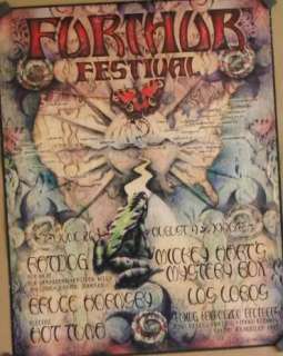   , Mickey Harts Mystery Box, Los Lobos, original 1996 concert poster