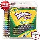 Crayola   687409   Twistables Colored Pencils   2 Item Bundle 