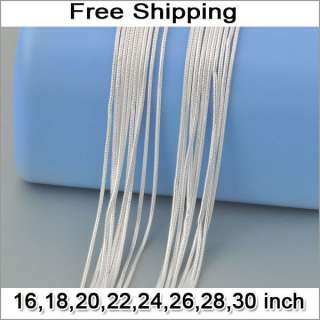   16 To 30 Wholesale Fashion jewelry 60% Silver Snake Chain Necklaces