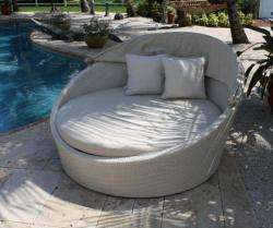 GRENADA 2 PC. PATIO DAYBED W/CANOPY   OUTDOOR FURNITURE  
