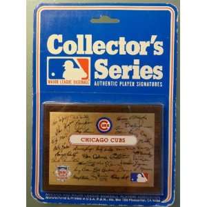  1978   Chicago Cubs   Major League Baseball   Collectors 
