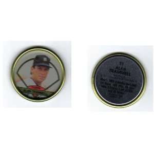  1990 Topps Collectors Coin Alan Trammell Detroit Tigers 