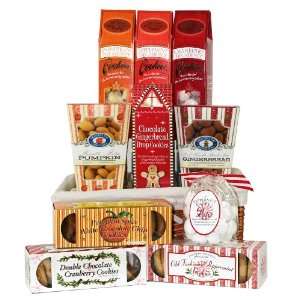 Boxed Holiday Cookie Basket Grocery & Gourmet Food