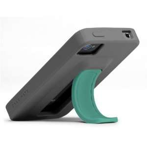   4S Snap Cases Cool Grey / Turquoise Blue: Cell Phones & Accessories