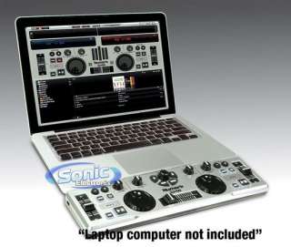Numark DJ 2 Go Complete USB Portable Pro Audio DJ Controller 