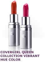 CoverGirl Queen Collection Vibrant Hue Color Lipstick, Cherry Bomb 582 