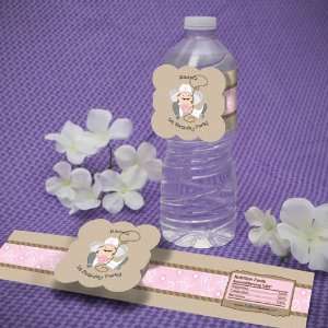  Personalized Little Cowgirl Birthday Party Water Bottle 