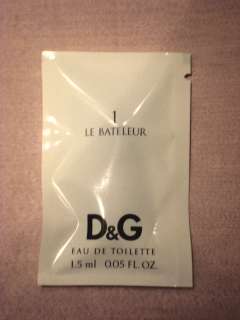 Dolce&Gabbana EDT #1 LE BATELEUR 1.5 ML VIAL  