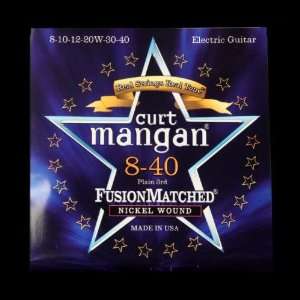  Curt Mangan Fusion Matched Nickel Wound Electric Strings 