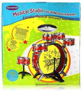   NS 28875A Musical Studio Big Band Rock N Rhythm Drum Set  