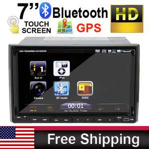 New Gen 2 Din HD PIP 7 Car DVD Player GPS Sat NAV Ipod Bluetooth 