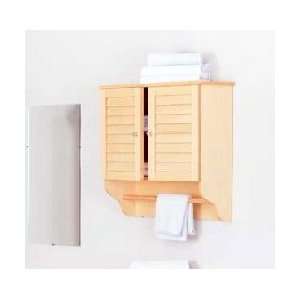  Southern Enterprises Bathroom Wall Cabinet With Louver 