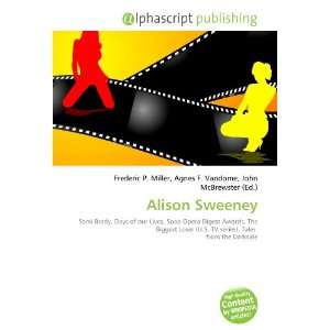  Alison Sweeney (9786132670526) Books