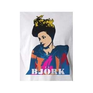  Bjork pop art T shirt (Mens Large) 