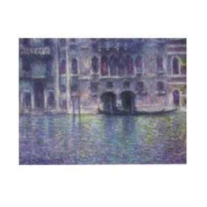  Palazzo da Mula   Venice by Claude Monet 14.00X11.00. Art 